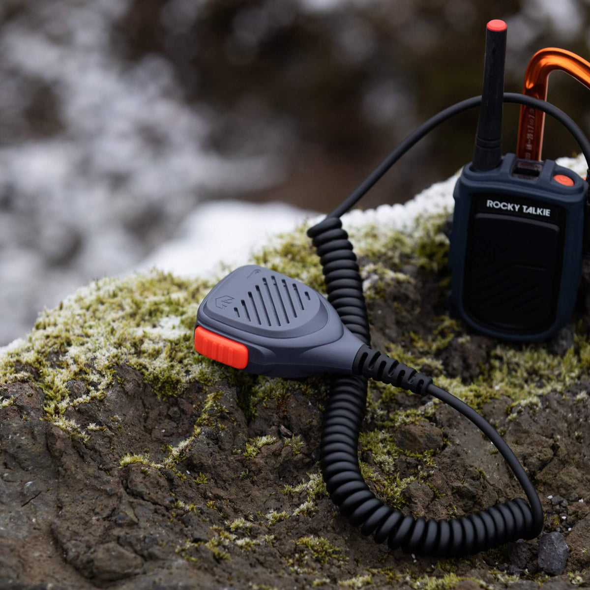 Waterproof Hand Mic for Mountain Radio